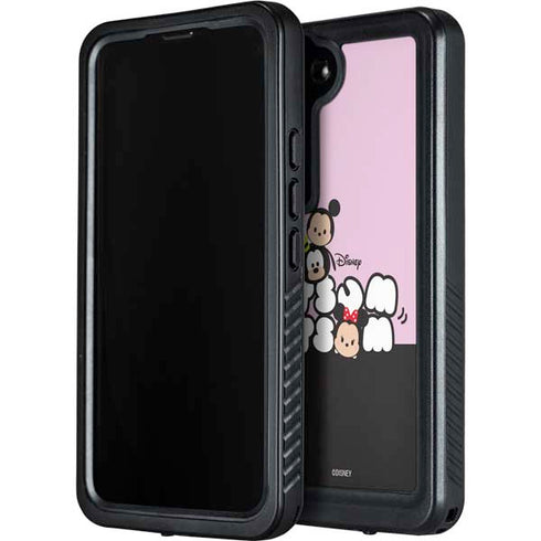Disney Tsum Tsum Goofy Mickey and Minnie Galaxy S24 Plus Waterproof Case